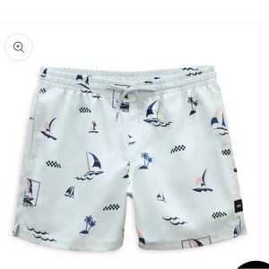 Vans boys large mixed volley 11 swimsuit